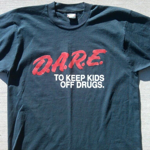 Late 1980's DARE t-shirt, large