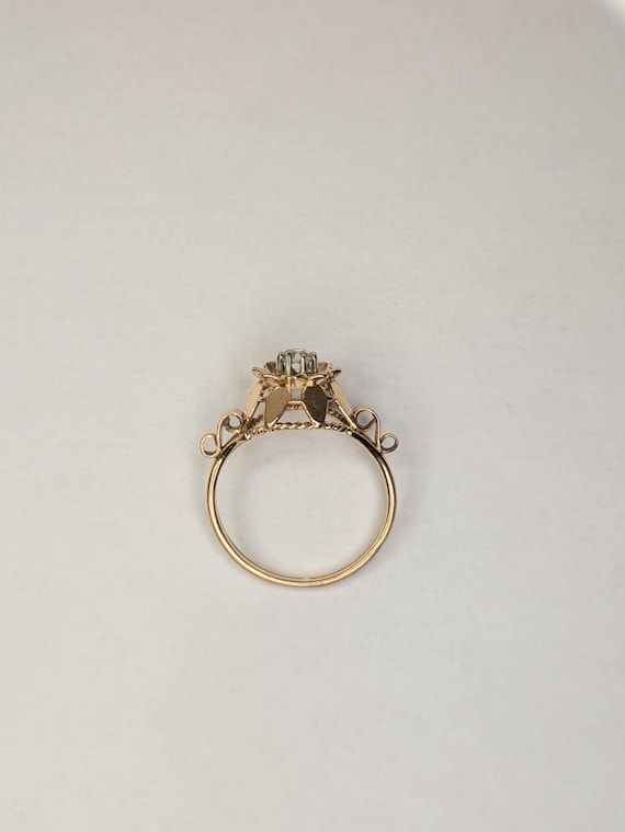 Bague ancienne fin XIXe et Zircon - image 3