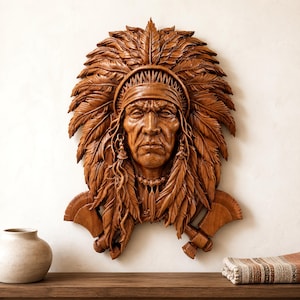 Wood carvings native american - Etsy 日本