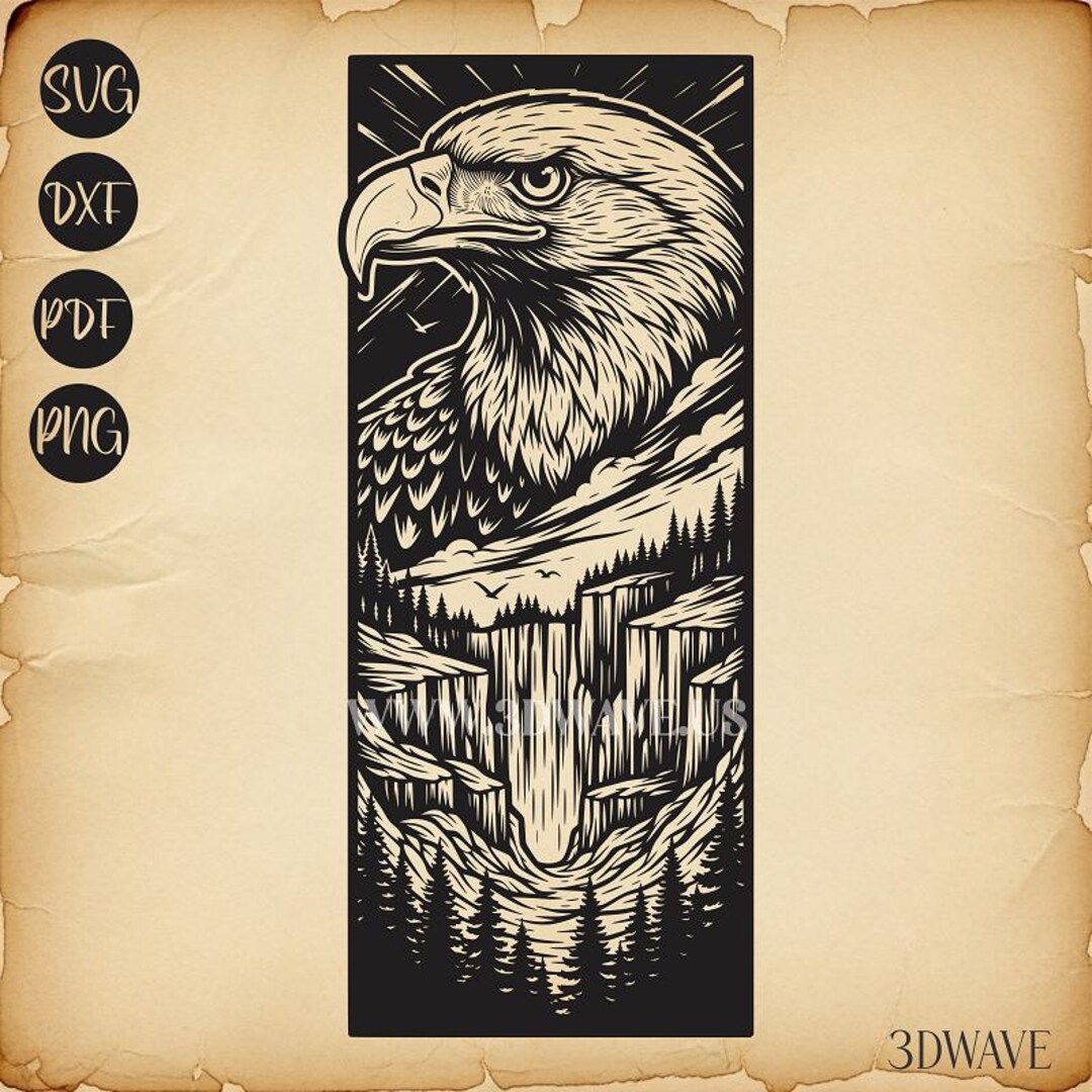 Bald Eagle PNG & SVG | Vector Art | PNG Sublimation Files | Digital ...
