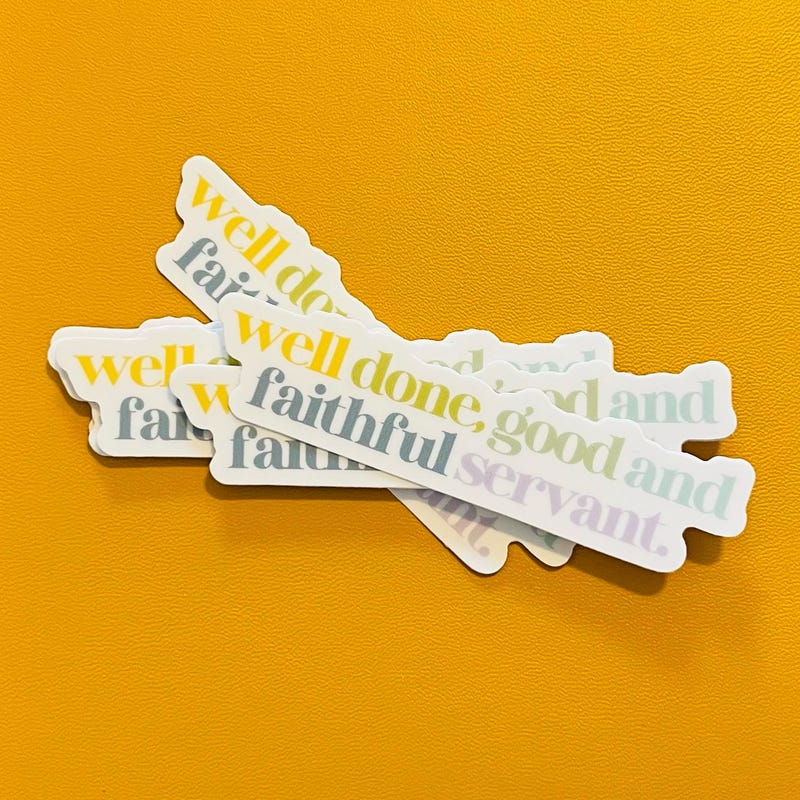 Well Done Fall Sticker Well Done Stickers - Etsy
