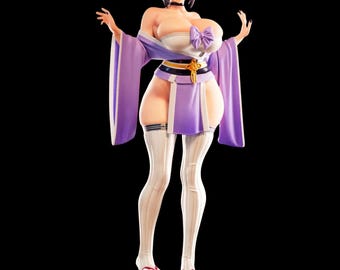 Hinato Hyuga Kimano Figur, 3D bemalte Figuren, Actionfiguren