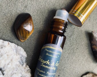 Hawk&#39;s Eye - Immunity: Magic Stone Aromatherapy Oil Blends