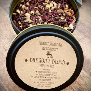 Dragon’s Blood Vitality Organic Tea