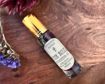 Pink Rose - Rejuvenating Rollerball Oil