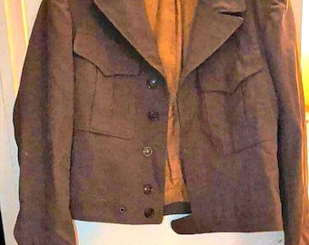 WWII D-Day Dated M-1944 Ike Jacket – June 3, 1944, 36R