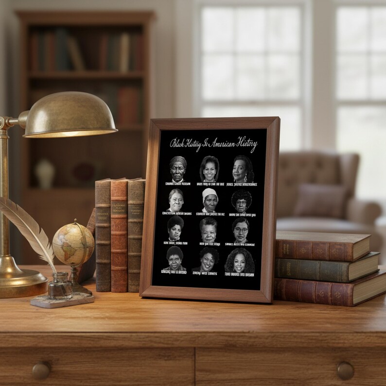 Black History Women Leaders Poster | Inspirational Quotes (digital ...