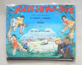 WRECKED pop up book, Jolly Jump Ups, Robert Louis Stevenson's A Child's Garden of Verses