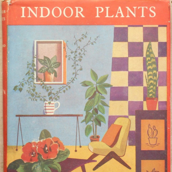 Vintage Indoor Plants book by A. Bertrand