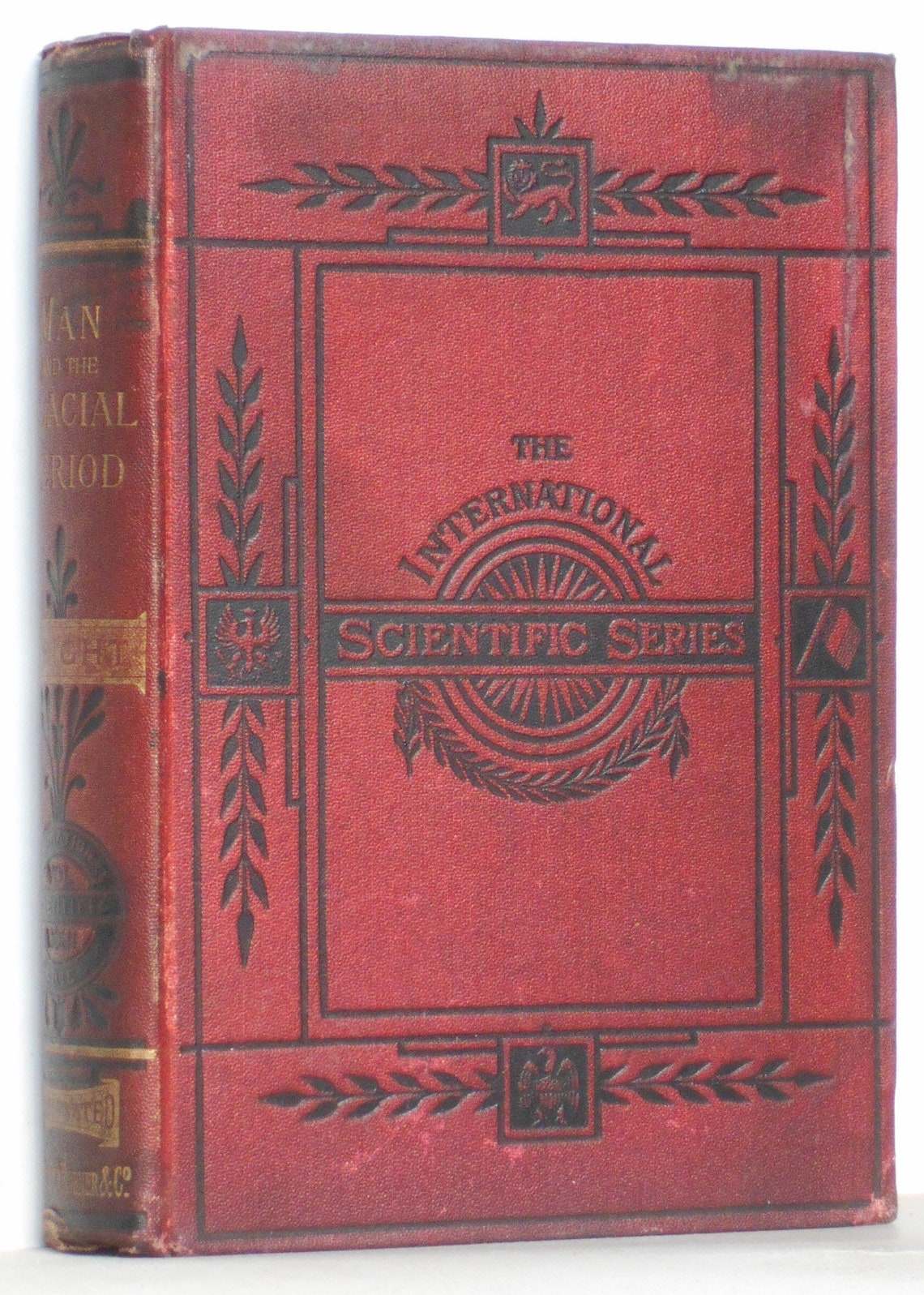 Antique Book Geology Anthropology 1890s Man and the Glacial Etsy