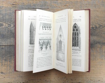 Antique Gothic Architecture book, Introduction to Gothic Architecture