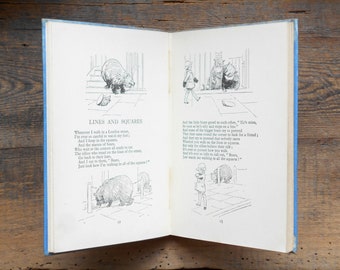 Poetry by A. A. Milne illustrated by E. H. Shepard, When We Were Very Young