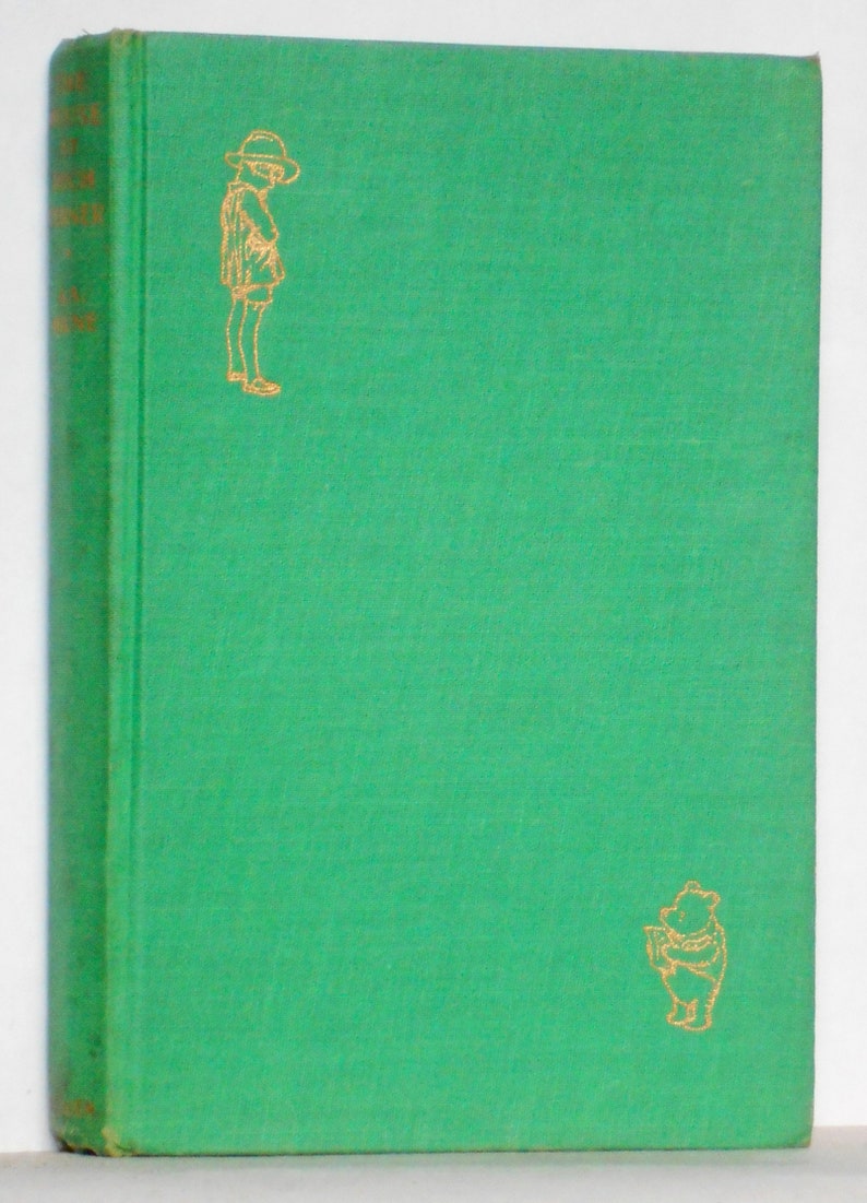 Vintage Winnie the Pooh book illustrated by E. H. Shepard The House at Pooh Corner by A. A. Milne, children's book from the 1960s image 2