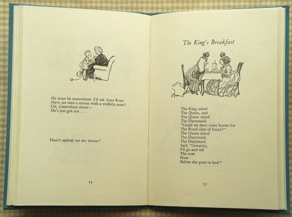 Vintage Book By A A Milne Illustrated By E H Shepard When Etsy