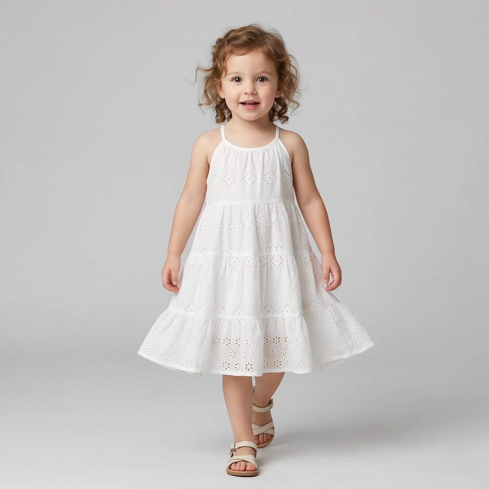 Communion Dress Eyelet - Etsy