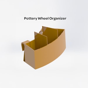 Organizador de poleas para torno de cerámica / Portaherramientas ajustable para cepillos, alambres y esponjas