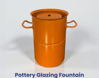 Pottery Glazing Fountain, High-Pressure Pottery Glaze Machine for Clay, Stainless Steel (Patent Pending)