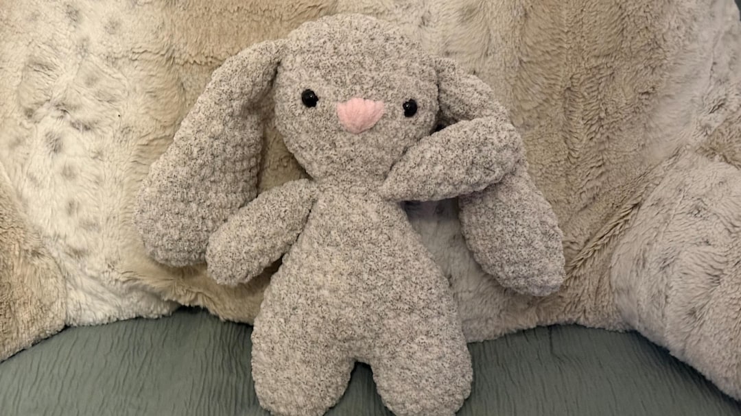 Cuddly Bunny Buddy Plush - Etsy