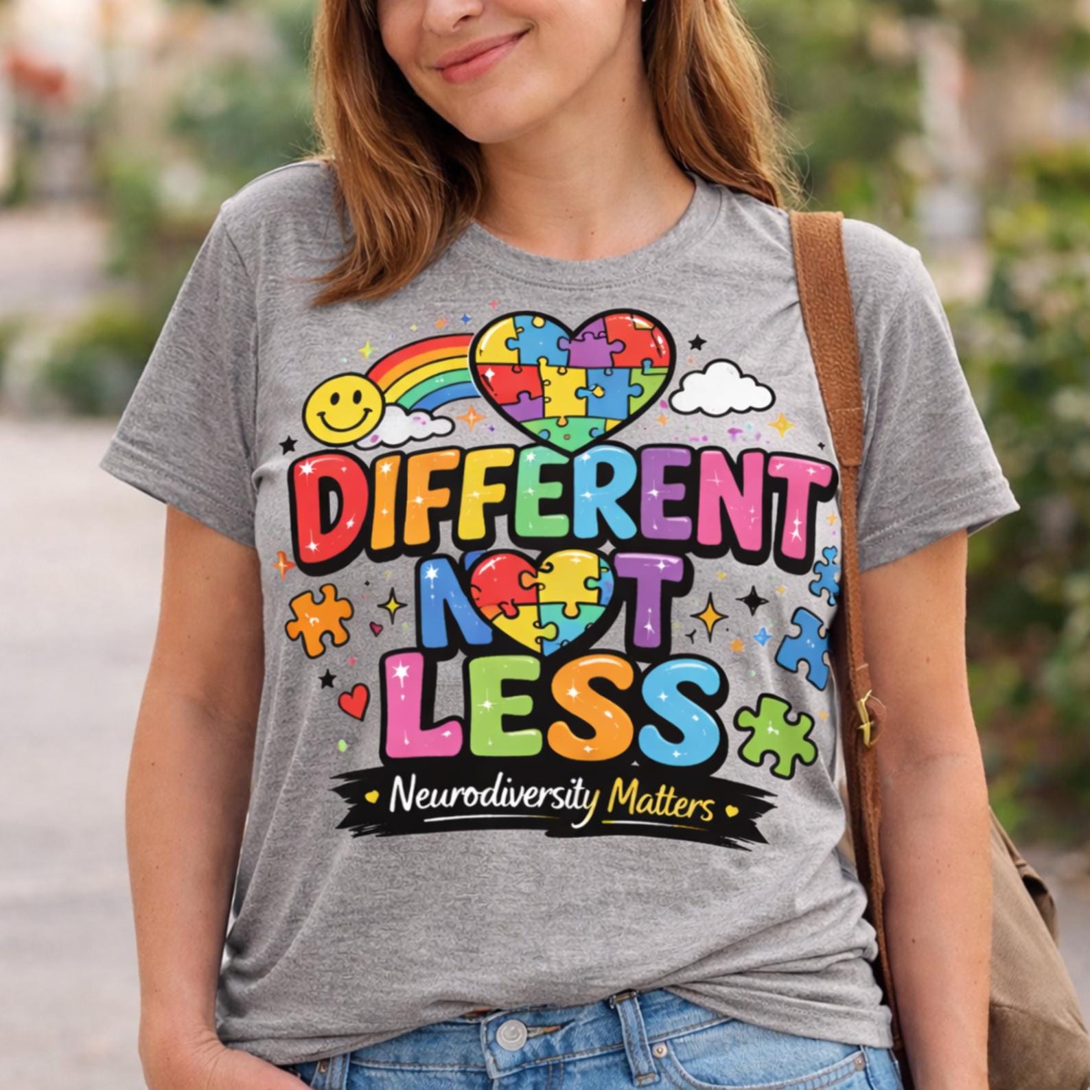 Different Not Less PNG, Autism Awareness PNG, Neurodiversity PNG ...