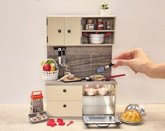 Set Da Cucina In Miniatura Per Casa Delle Bambole, 4 Pezzi Fai Da Te Pentole E Padelle In Metallo~p154730790 - Foto 8