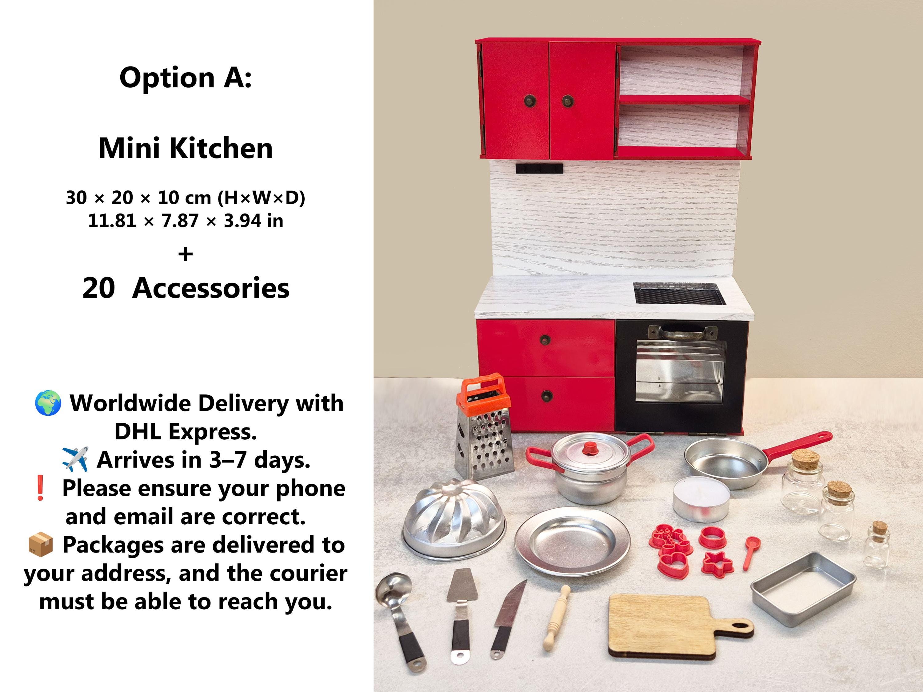 Real Working Mini Kitchen Set – Includes All Mini Cooking Cookware. - Etsy