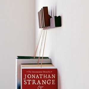 MINI Custom made wooden book rack / book shelf in Walnut. image 4