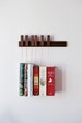 MINI Custom made wooden book rack / book shelf in Walnut.