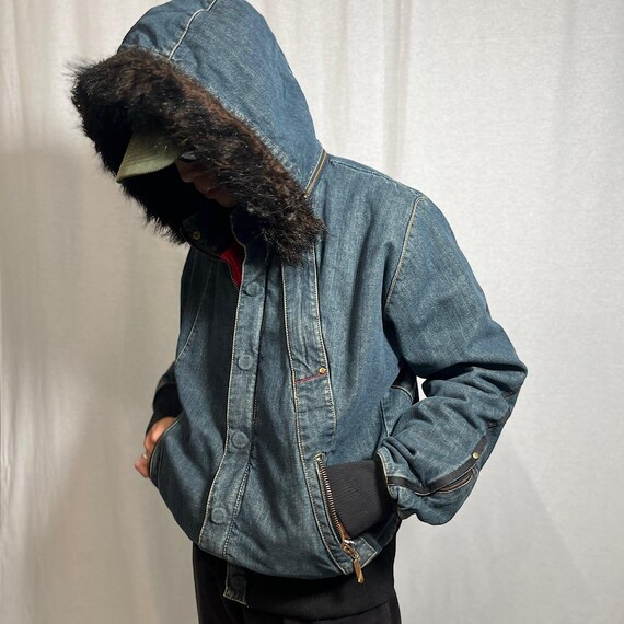 RARE Levi's Engineered Hooded Jacket - image 4