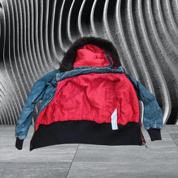 RARE Levi's Engineered Hooded Jacket - image 3