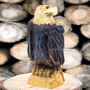 Chainsaw Carved Eagle