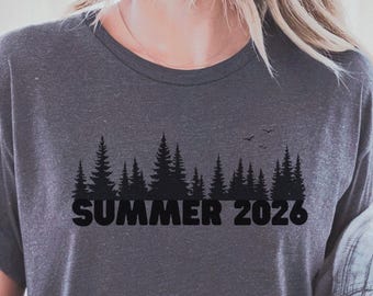 Personalized Nature Lover Shirt Forest Camping Tee Mountain Hiking Top Outdoor Adventure Outfit Birthday Gift Idea