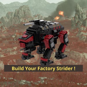 Fabrieksrobot MOC-model – 931 compatibele bouwstenen (PDF-instructies)