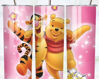 170 + Winnie The Pooh Tumbler Wrap Bundle, Pooh Tumbler, Pooh PNG, Cartoon Tumbler Wrap, Winnie The Pooh Sublimation, 20 oz Pooh Tumbler Wrap