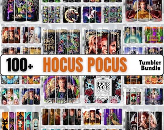Hokus Pokus Tumbler Wrap Bundle: 20 Unzen Witch Tumbler Designs (Digitaler Download)