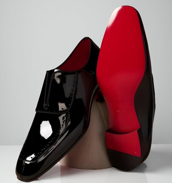 New Christian Louboutin Handmade Dandelion Loafers, Red Bottom Shoes for Men