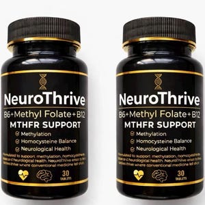 NeuroThrive™ Paquete doble de metilfolato, metil B12 y B6: inspirado en la recuperación de la vida real