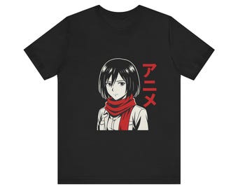 Anime Streetwear T Shirt - Dark Anime Graphic Tee - Japanese Style Otaku Shirt - Unisex Bella Canvas