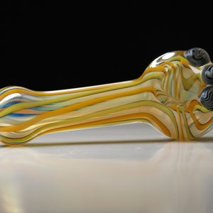 Thick and Unique Hand Blown Glass Pipe