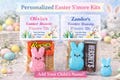 Easter S’mores Kit Party Favor, Peeps S'mores Treat, Easter Basket Stuffer, Classroom Gift, Personalized Easter Favor