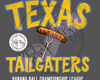 Texas Tailgaters PNG | Bananas Baseball | Bananas | Baseball | Let's go Bananas | Texas Tailgaters