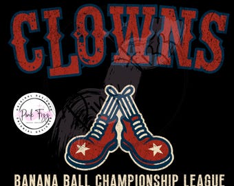 Clowns PNG | Bananas Baseball | Bananas | Baseball | Drippy Plate | Banana Ball