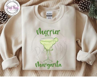Christmas Drink PNG | Christmas PNG | Funny Christmas Shirt Design | Christmas Shirt PNG | Margarita