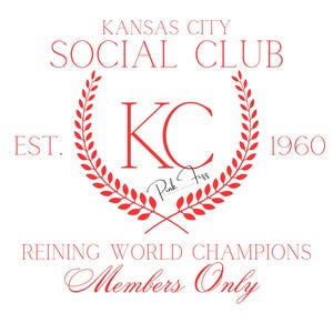 KC Chiefs, Kansas City Chiefs, Kansas City, Social Club, PNG, Instant Download, Champions