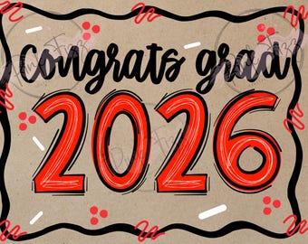 Graduation Banner Template | DIGITAL DOWNLOAD | Banner Template | 48x36 DIY Painted Banner | Graduation