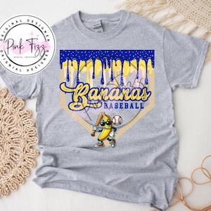 Let's Go Bananas PNG | Bananas Baseball | Bananas | Baseball