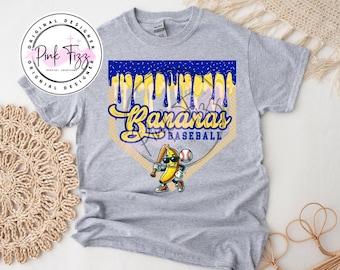 Let's Go Bananas PNG | Bananas Baseball | Bananas | Baseball