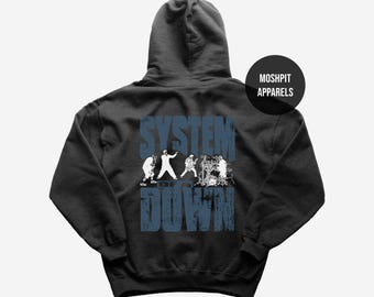 System Of A Down Hoodie - Metal Music Hoodie - SOAD Hoodie - Chop Suey! - Toxicity Album - System Of A Down Merch - Unisex Rocker Clothing