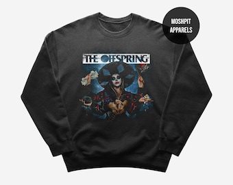 Vintage 90s 00s the Offspring Hoodie Skate Punk Alternative Rock