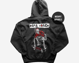 Hoodie Papa Roach - Hoodie Rockmuziek - Last Resort - Infest Album Hoodie - Papa Roach Merch - Rocker uniseks