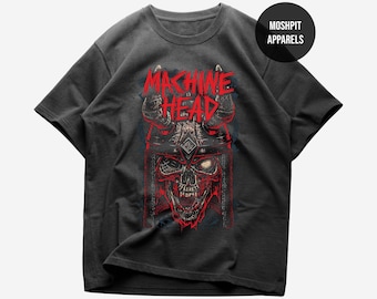 Machine Head T-shirt - Metal Music Shirt - Davidian - Burn My Eyes Shirt - Machine Head Merch - Rocker uniseks kleding